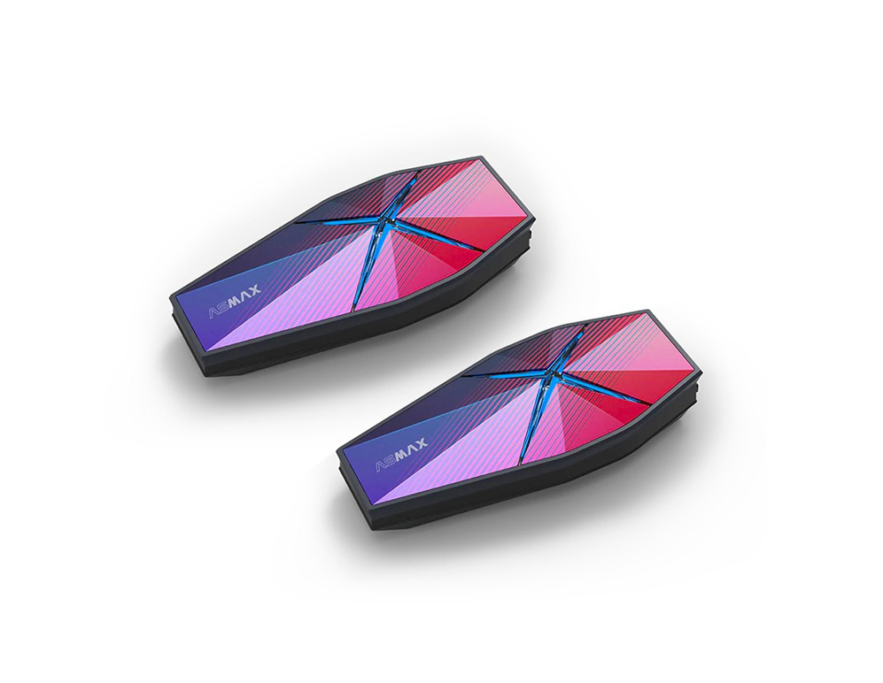 Мотогарнитура ASMAX F1 PRO purple DUO